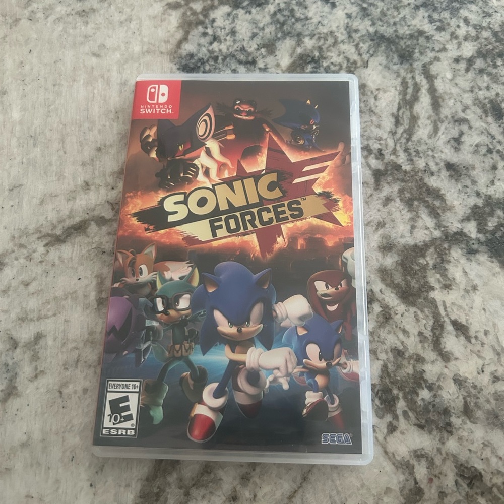 Nintendo Switch Sonic Forces Blue Video Game